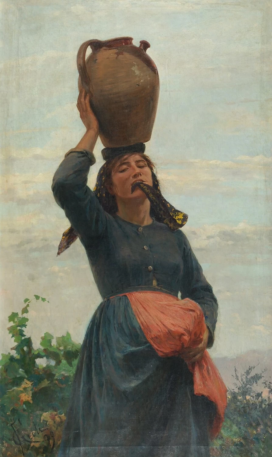 La portatrice d'acqua, 1879